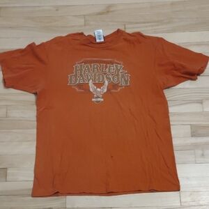 Harley-Davidson Men's Bold Orange Tee